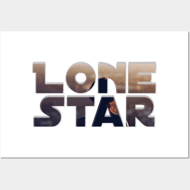 Lone Star Wall Art by afternoontees